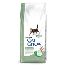 Cat Chow Special Care Sterilised - пълноценна храна за кастрирани котки над 12 месеца 15 кг.